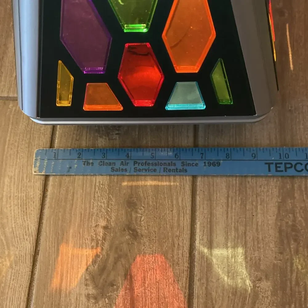 VGT Memorex MKA330 Disco Party Light Pyramid Ball Multicolor Dance Disco Rainbow